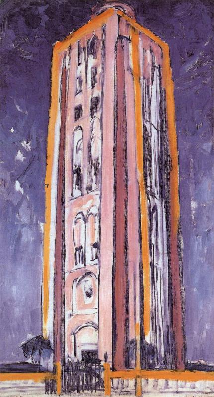 Piet Mondrian Lighthouse oil painting image